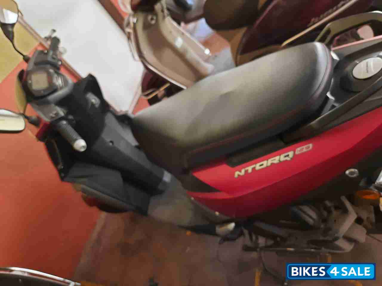 Matte Red TVS NTORQ 125