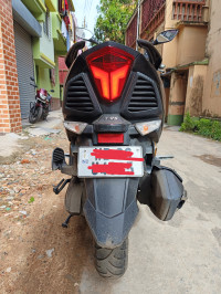 Black TVS NTORQ Super Squad Edition