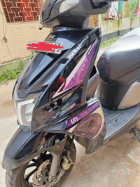 Black TVS NTORQ Super Squad Edition