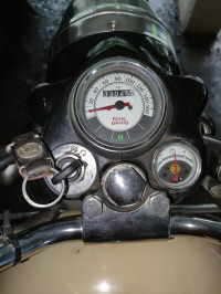 Tan Royal Enfield Classic 500