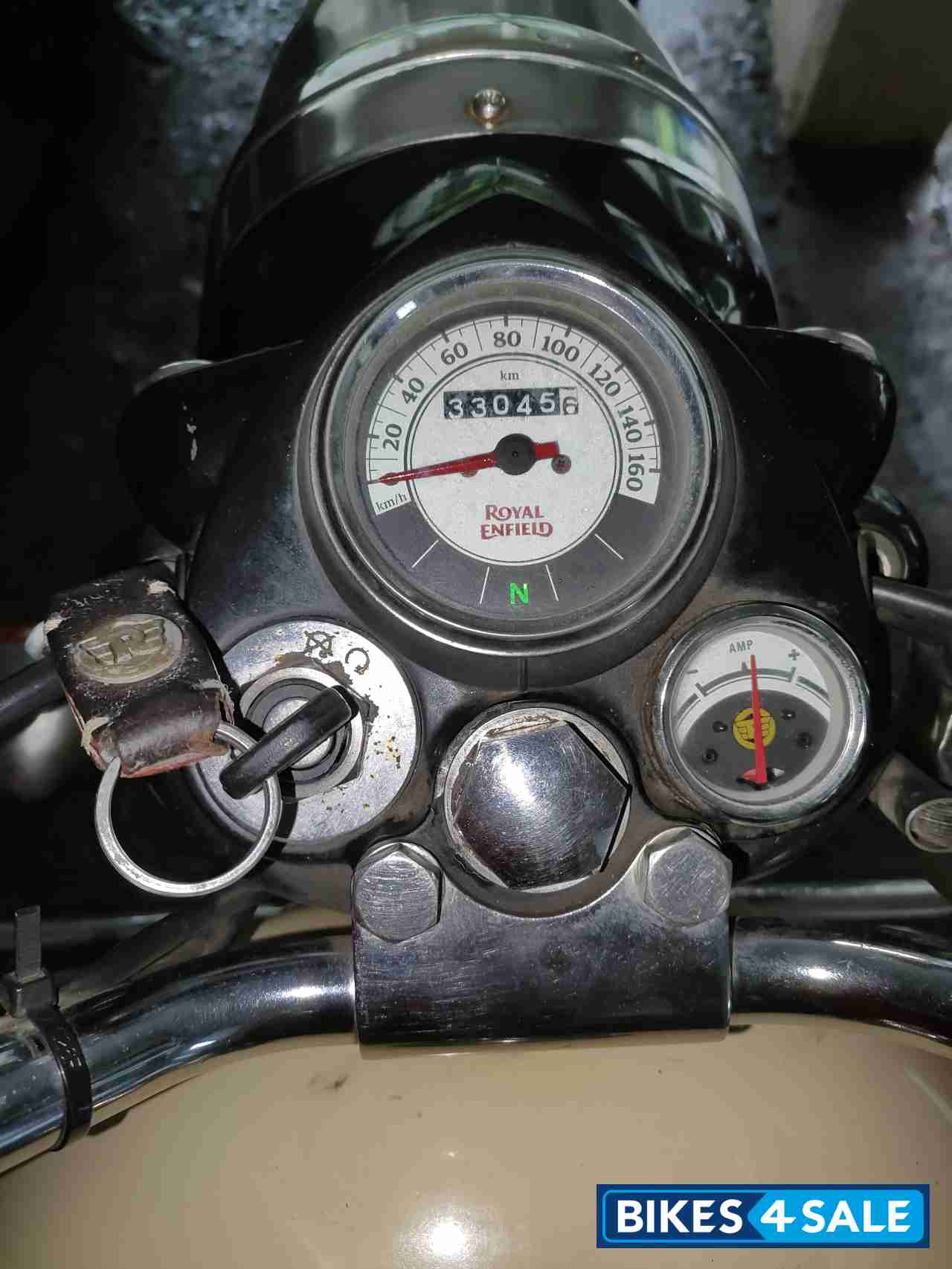 Tan Royal Enfield Classic 500