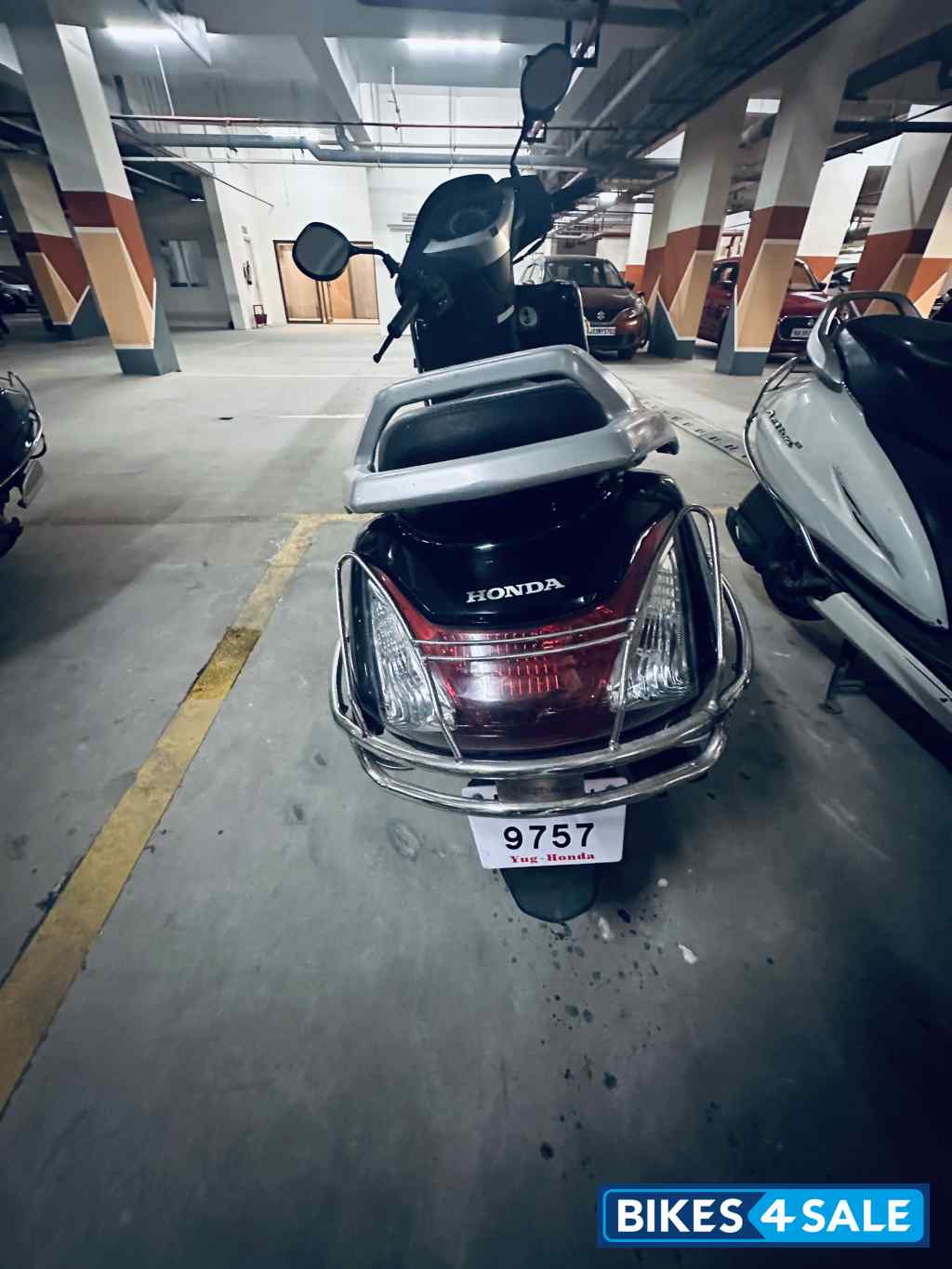 Black Honda Activa 125