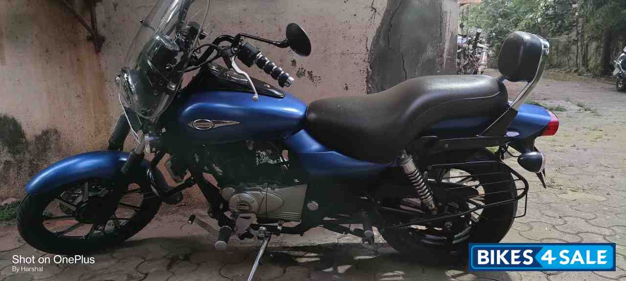 Blue Wrapped Bajaj Avenger Cruise 220