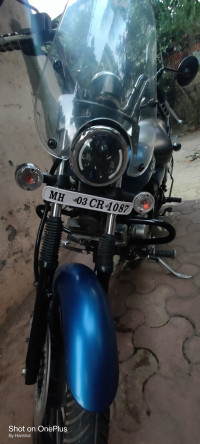 Blue Wrapped Bajaj Avenger Cruise 220