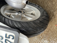 Pearl White Vespa Elegante