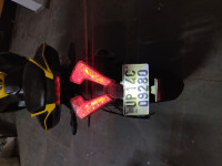 Yellow Bajaj Pulsar RS 200