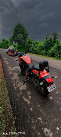 Burnt Orange Kawasaki Vulcan S 650