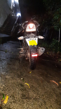 Black TVS Apache RTR 160