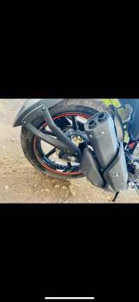 Black TVS Apache RTR 160 4V BS6