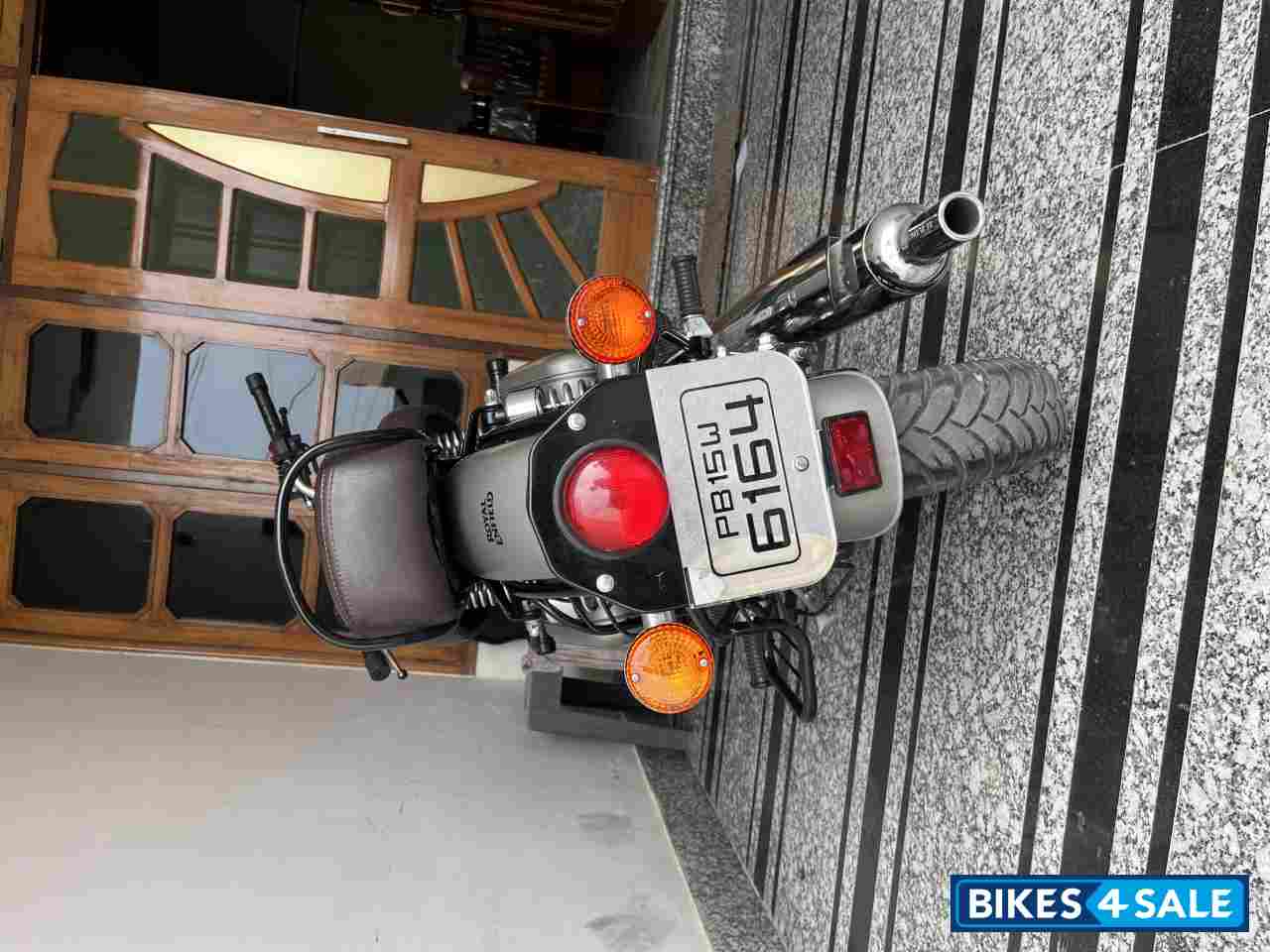 Metal Grey Royal Enfield Classic 350 Single Channel BS6