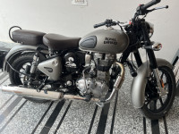 Metal Grey Royal Enfield Classic 350 Single Channel BS6