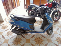 Matt Blue Hero Maestro Edge 125