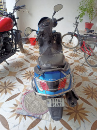 Matt Blue Hero Maestro Edge 125