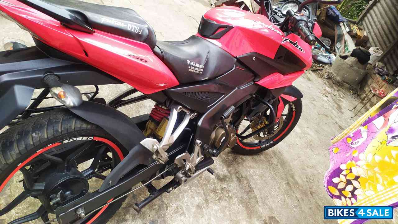 Red Bajaj Pulsar AS 150