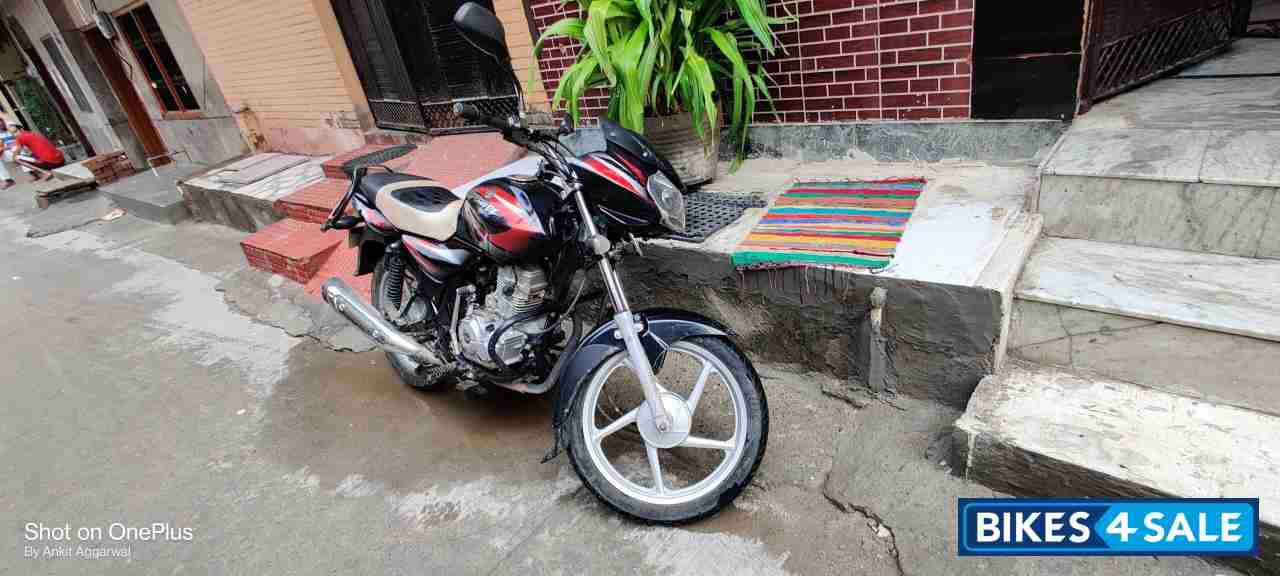 Red & Black Bajaj Discover 125