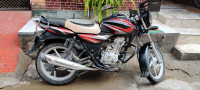 Red & Black Bajaj Discover 125