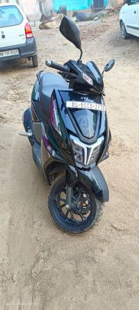 Black TVS NTORQ Super Squad Edition