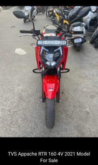 Red TVS Apache RTR 160 4V BS6
