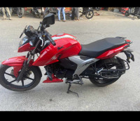 Red TVS Apache RTR 160 4V BS6