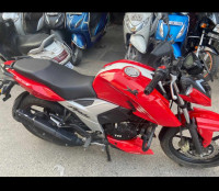 Red TVS Apache RTR 160 4V BS6