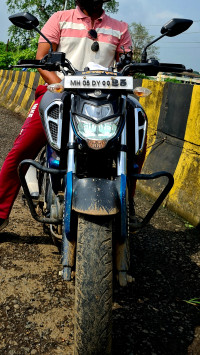 Mat Black And Blue Yamaha FZ-S FI V3