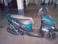 Blue And Black Yamaha Cygnus Ray ZR