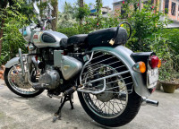 Silky Silver Royal Enfield Classic 350