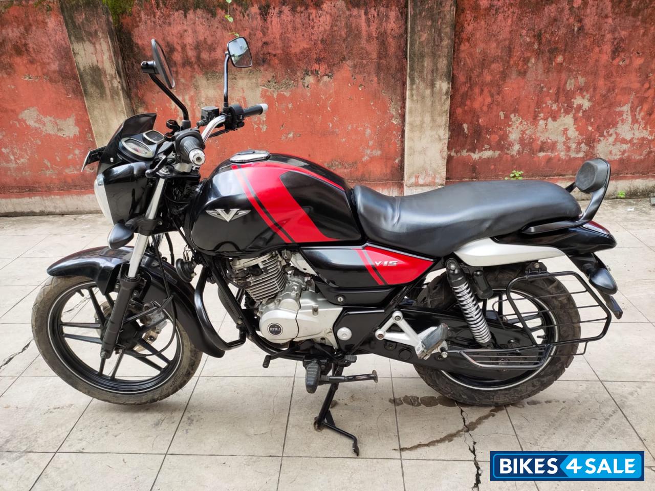 Red & Black Bajaj V15