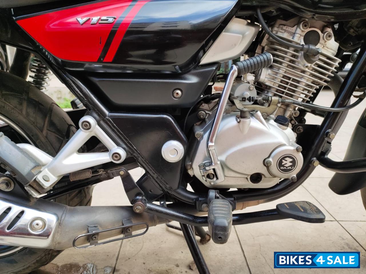Red & Black Bajaj V15