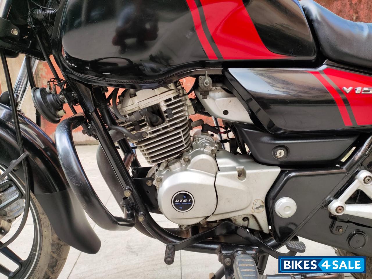 Red & Black Bajaj V15