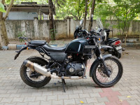 Black Royal Enfield Himalayan BS VI