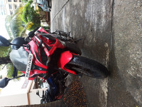 Red Bajaj Pulsar 200 NS ABS