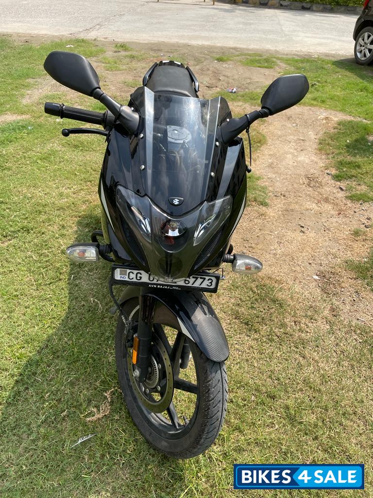 Black-silver Bajaj Pulsar Black-silver Bajaj Pulsar