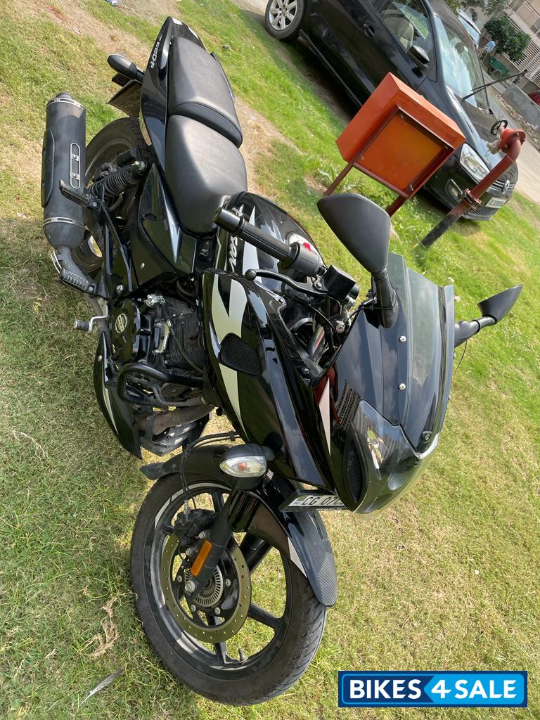 Black-silver Bajaj Pulsar Black-silver Bajaj Pulsar
