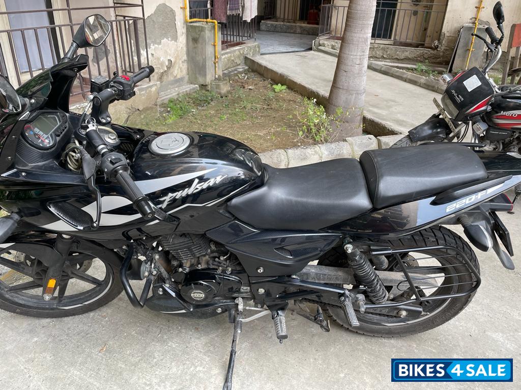Black-silver Bajaj Pulsar Black-silver Bajaj Pulsar