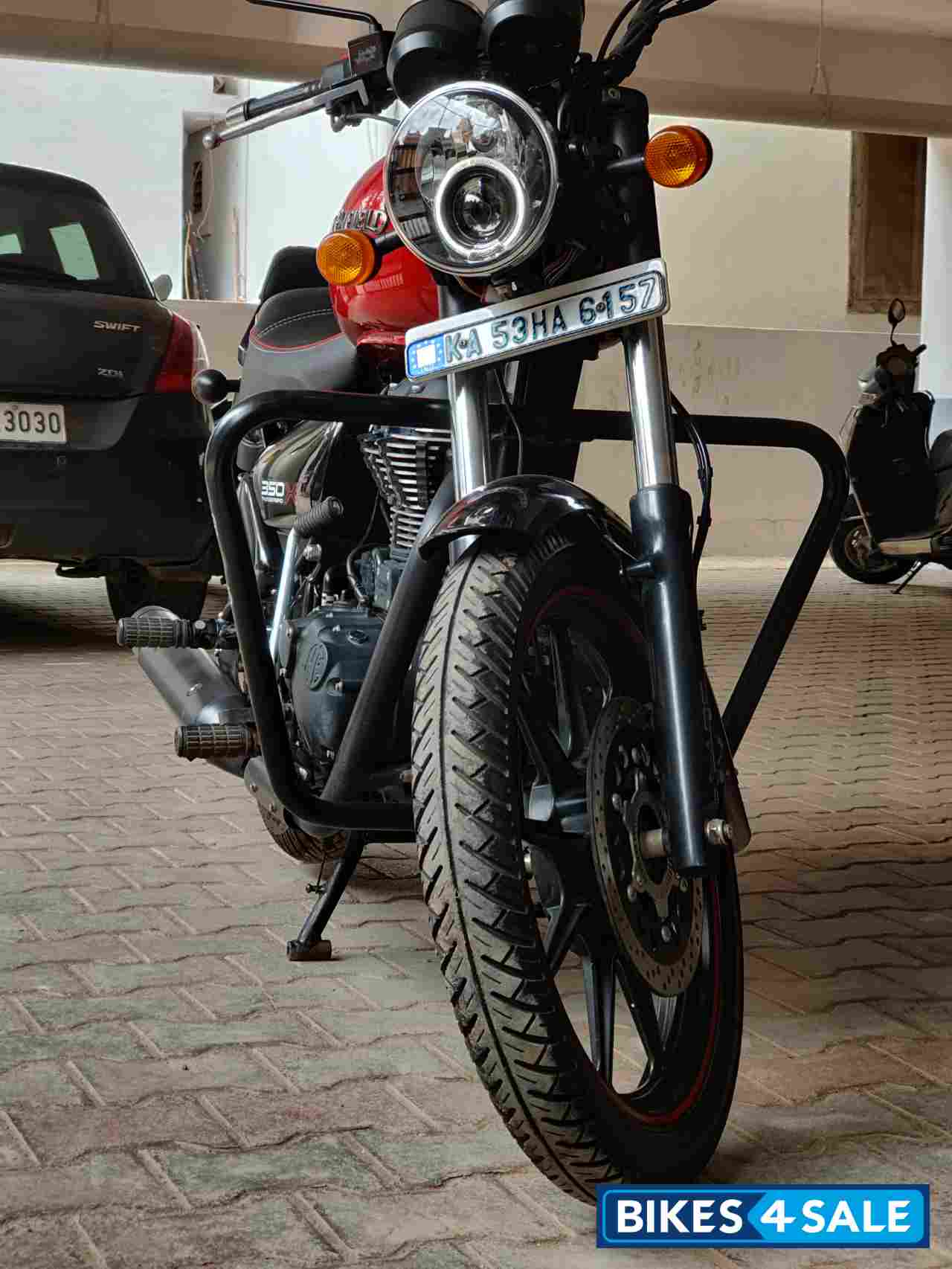 Red Royal Enfield Thunderbird X 350
