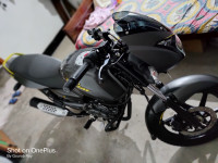 Black Bajaj Pulsar 150 Neon