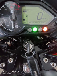 Black Bajaj Pulsar 150 Neon