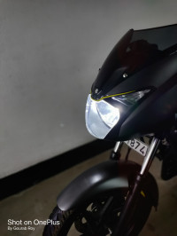 Black Bajaj Pulsar 150 Neon
