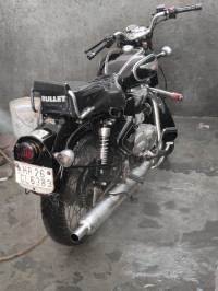 Black And White Borders Royal Enfield Bullet Standard 500