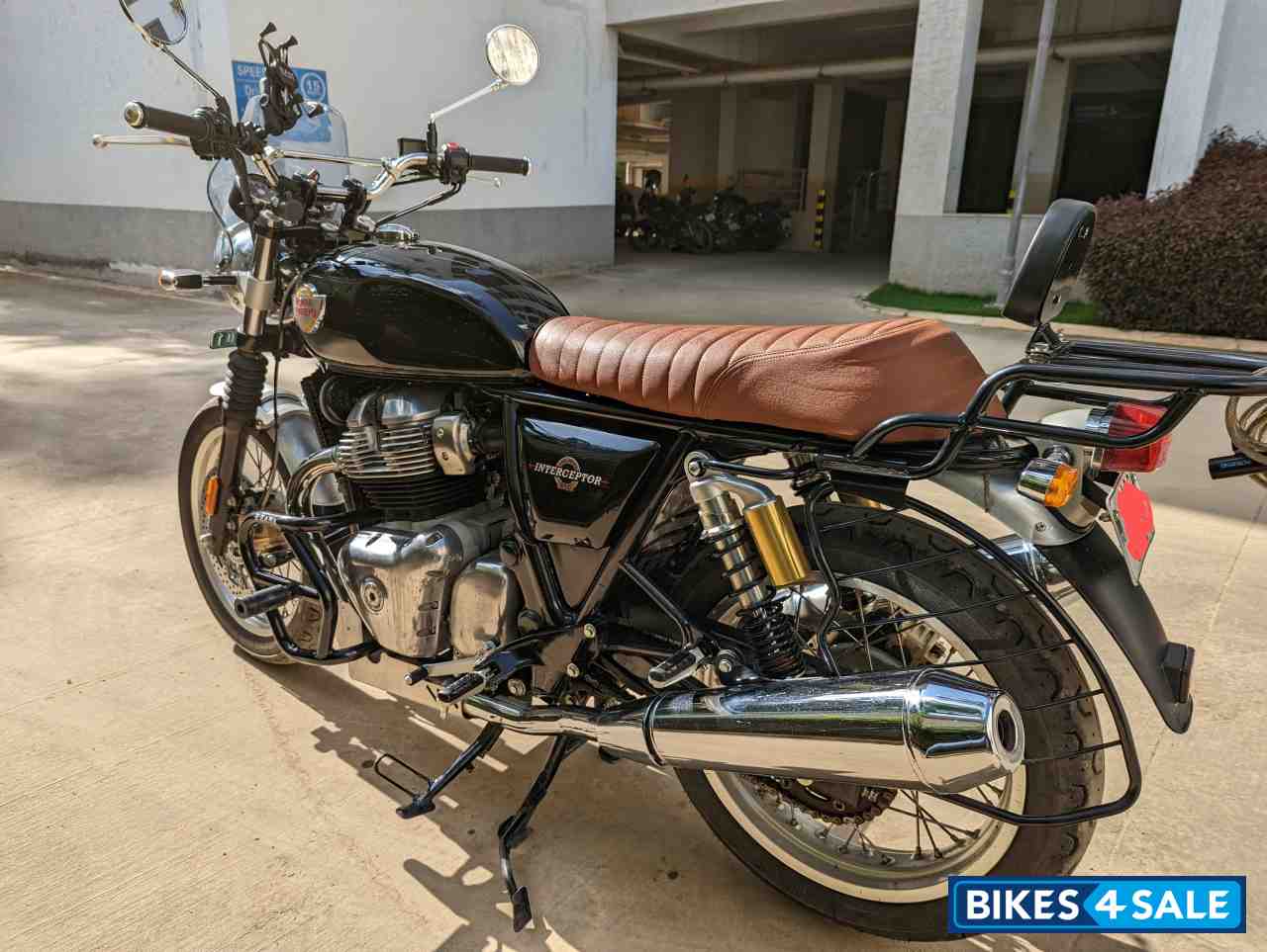 Black (mark Three) Royal Enfield Interceptor 650 Twin
