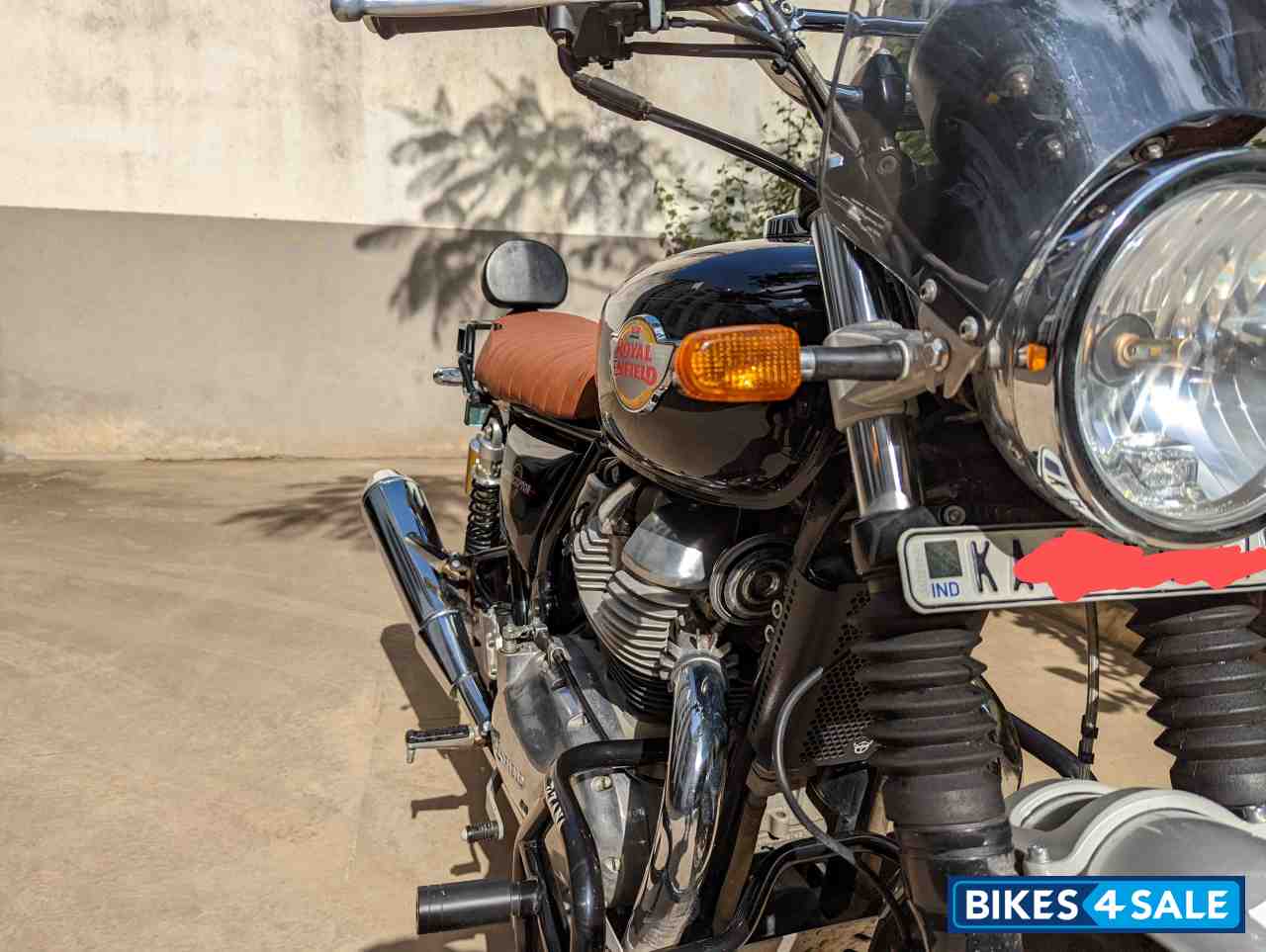 Black (mark Three) Royal Enfield Interceptor 650 Twin