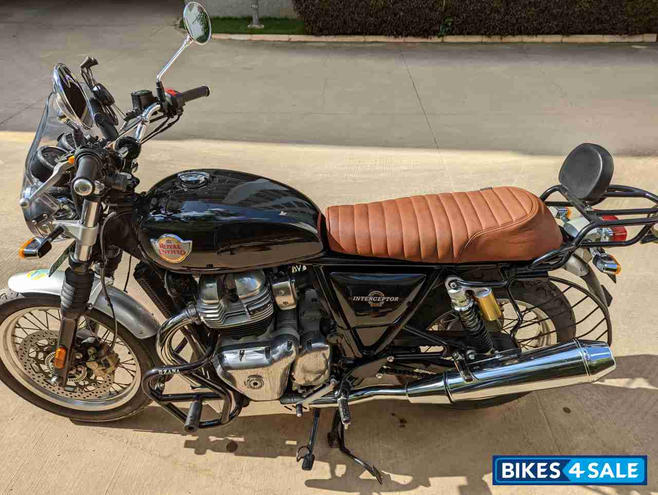 Black (mark Three) Royal Enfield Interceptor 650 Twin