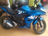 Blue Suzuki Gixxer SF Moto GP
