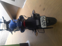 Blue Suzuki Gixxer SF Moto GP