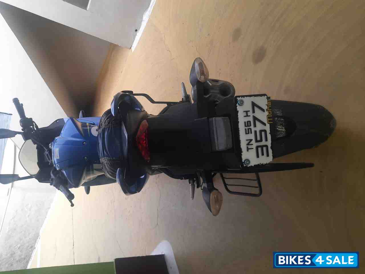 Blue Suzuki Gixxer SF Moto GP