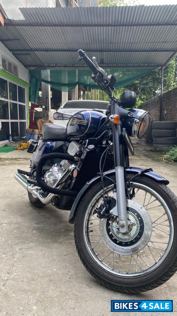 Nebula Blue Jawa forty two BS6