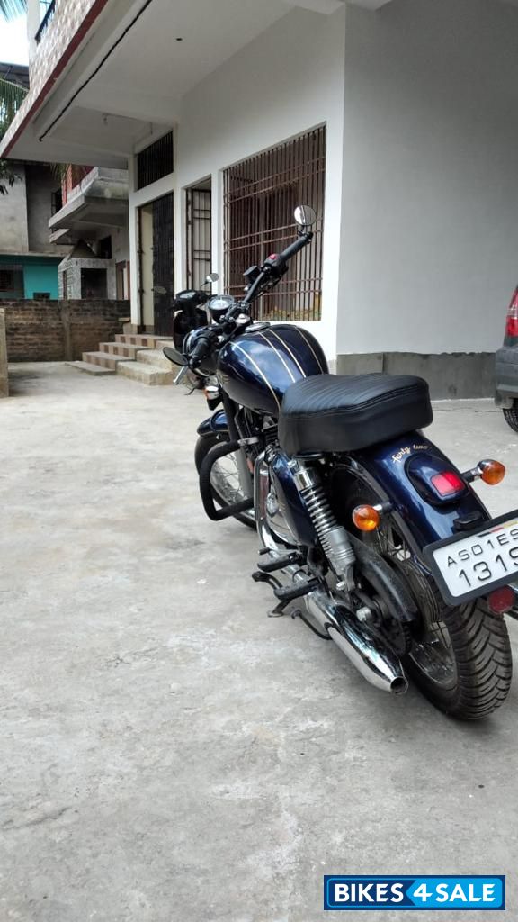 Nebula Blue Jawa forty two BS6