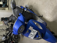 Blue Matte Yamaha Fascino 125 Fi
