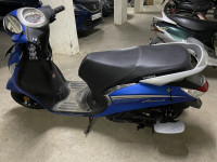 Blue Matte Yamaha Fascino 125 Fi